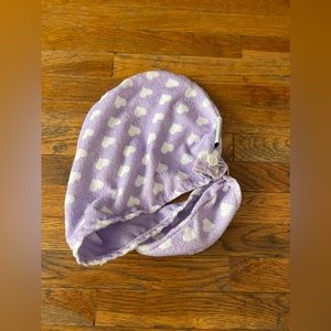 New Cute Buttoned Dabney Lee Hair Towel